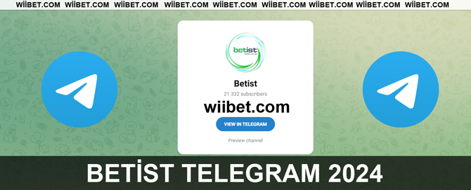 Betist Telegram hesaplarının firma tarafından açılmış resmi hesaplar olduğuna dikkat edilmesi gerekmektedir.